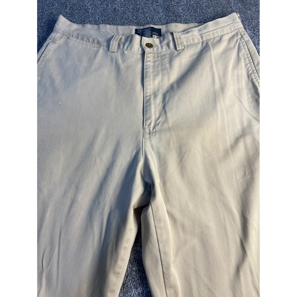 Polo Ralph Lauren Andrew Pant Mens 34x34 Tan Khaki Chino Straight Leg Cotton